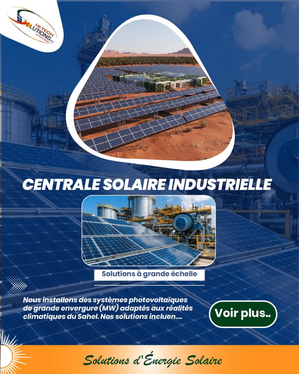 Centrale Solaire Industrielle